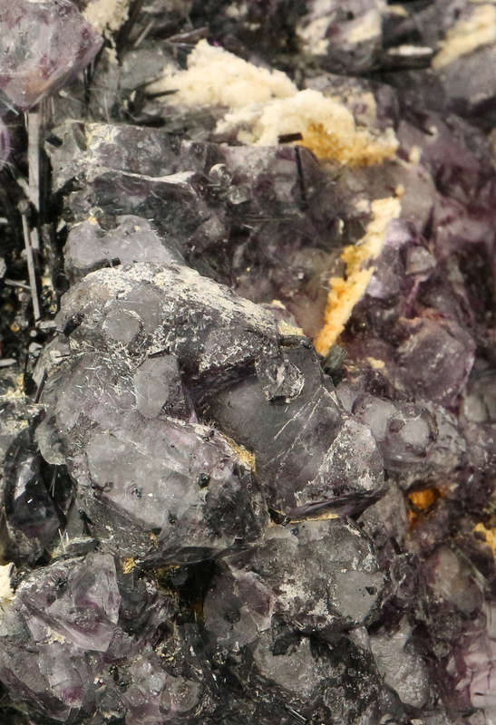 Schorl incl Fluorite on Matrix, Erongo Mnt Region, Namibia