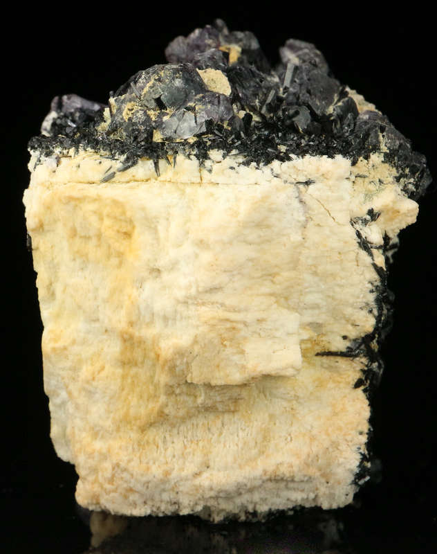 Schorl incl Fluorite on Matrix, Erongo Mnt Region, Namibia
