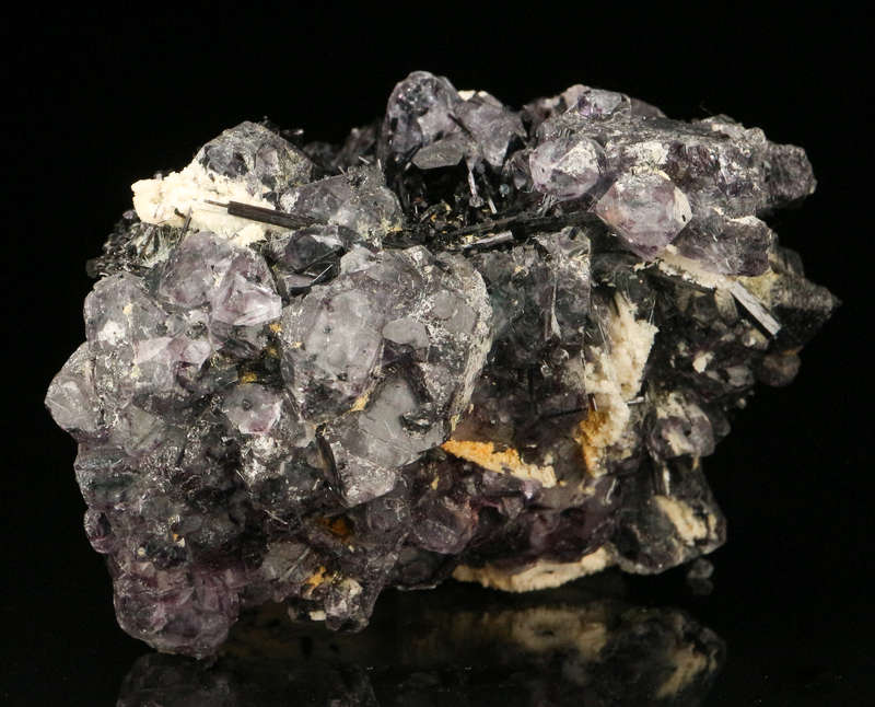 Schorl incl Fluorite on Matrix, Erongo Mnt Region, Namibia