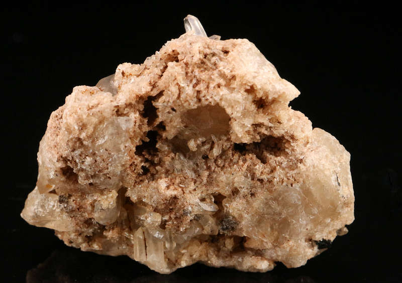 Schorl on Quartz Cluster, Erongo Mnt, Erongo Region, Namibia.