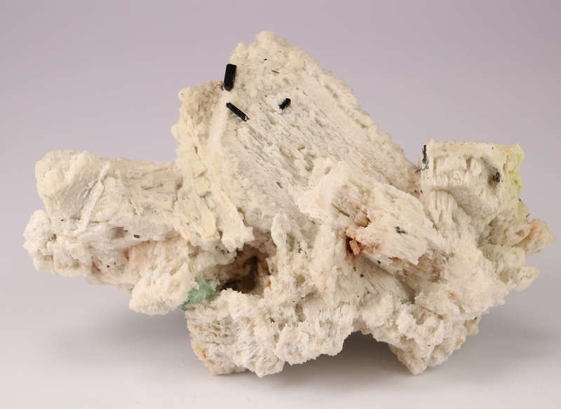 Fluorite, Schorl on Feldspar, Erongo Mnt Region, Namibia
