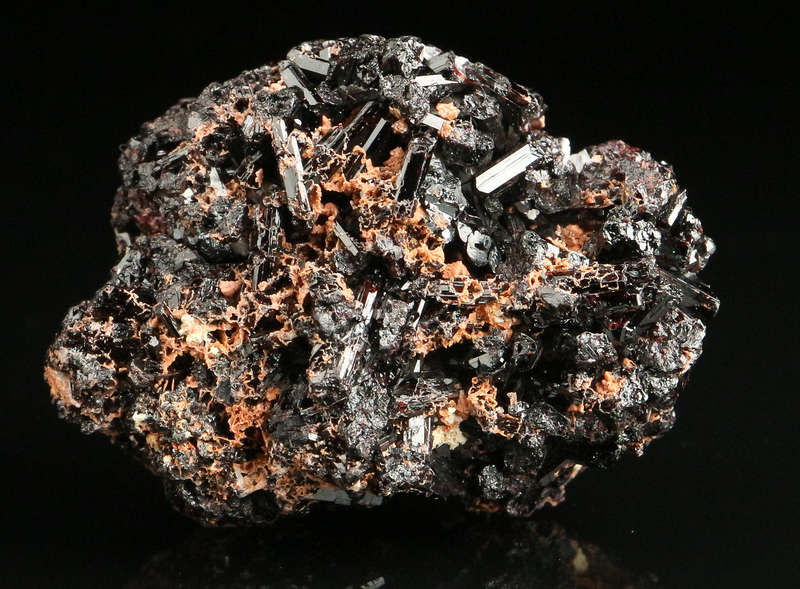 Gaudefroyite on Matrix, "N'Chwaning II Mine, Kalahari Manganese Field, Northern Cape, South Africa "