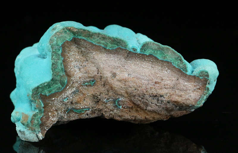 Chrysocolla on Matrix, Mashamba West Mine, DRC