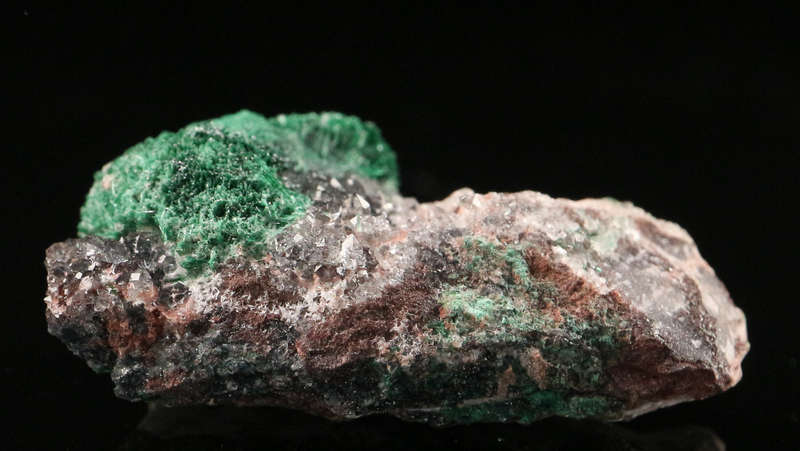 Malachite on Matrix, Kombat Mine, Namibia