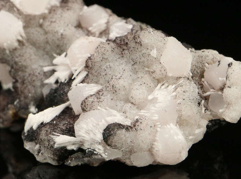 Calcite on Matrix, "N'Chwaning II Mine, Kalahari Manganese Field, Northern Cape, South Africa "