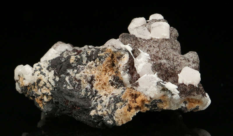 Calcite on Matrix, "N'Chwaning II Mine, Kalahari Manganese Field, Northern Cape, South Africa "