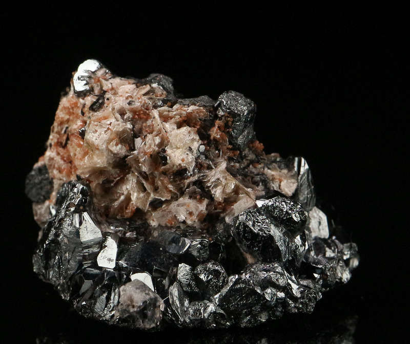 Hematite on Matrix, "N'Chwaning II Mine, Kalahari Manganese Field, Northern Cape, South Africa "
