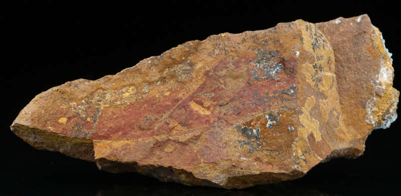 Calcite on Siderite on Matrix, Gobobosebberge Mnt, Namibia