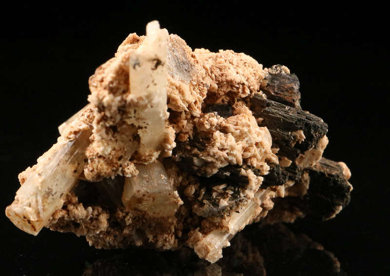Aquamarine Feldspar and Schorl, Erongo Mnt Region, Namibia