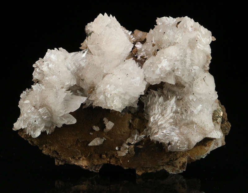Calcite on Matrix, "N'Chwaning II Mine, Kalahari Manganese Field, Northern Cape, South Africa "