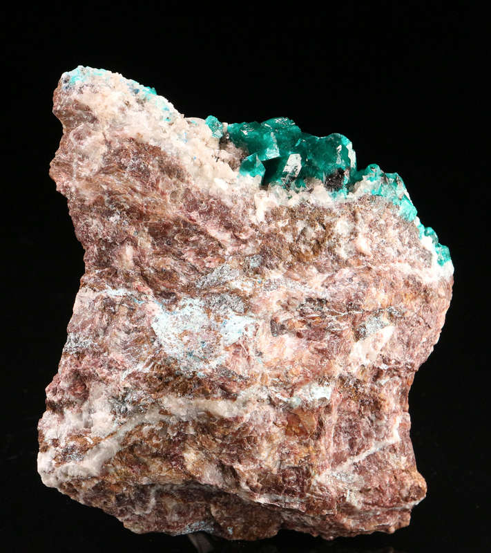 Dioptase on Matrix, Tantara Mine, DRC