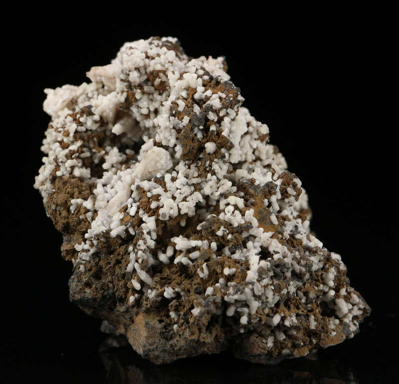 Calcite on Matrix, "N'Chwaning II Mine, Kalahari Manganese Field, Northern Cape, South Africa "