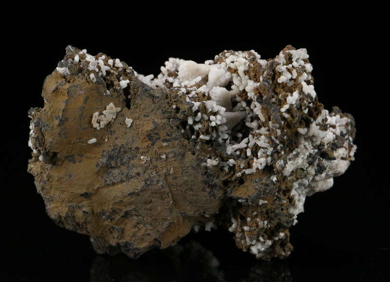 Calcite on Matrix, "N'Chwaning II Mine, Kalahari Manganese Field, Northern Cape, South Africa "
