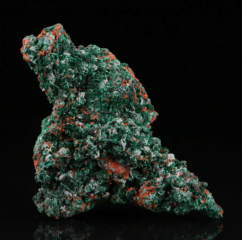 Malachite on Matrix, Kombat Mine, Namibia