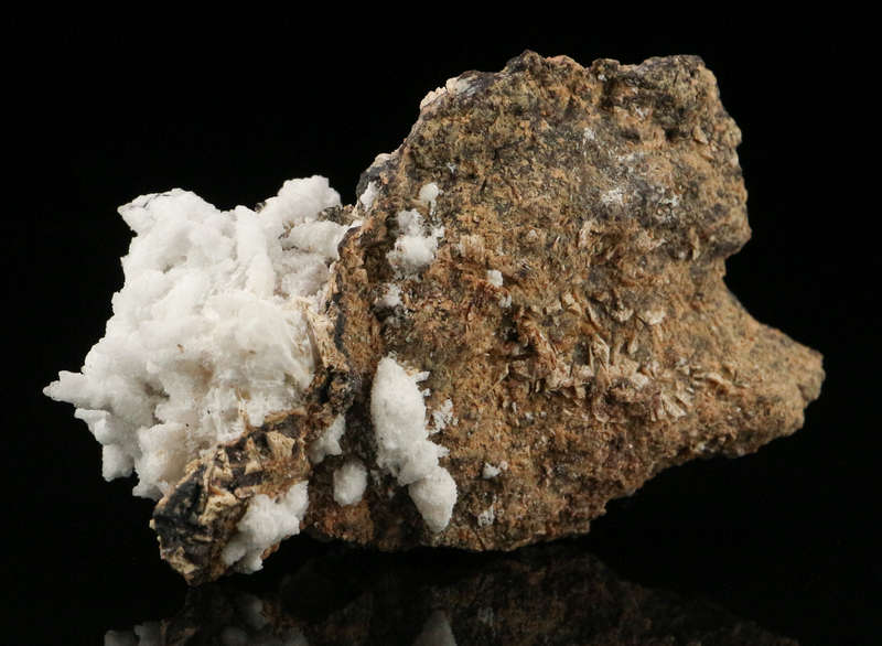 Calcite on Matrix, "N'Chwaning II Mine, Kalahari Manganese Field, Northern Cape, South Africa "