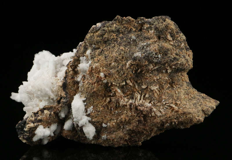 Calcite on Matrix, "N'Chwaning II Mine, Kalahari Manganese Field, Northern Cape, South Africa "