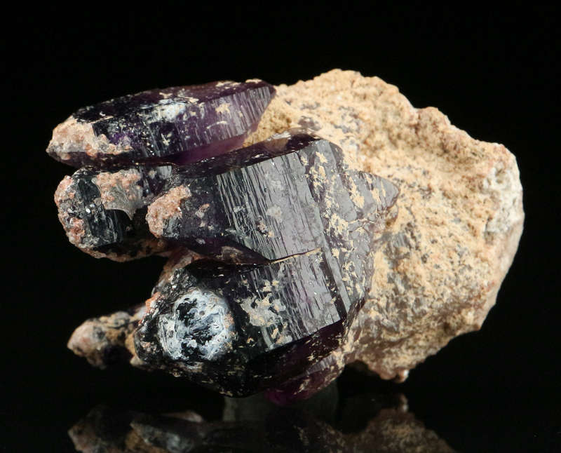 Amethyst Quartz on Matrix, Gobobosebberge Mnt, Namibia