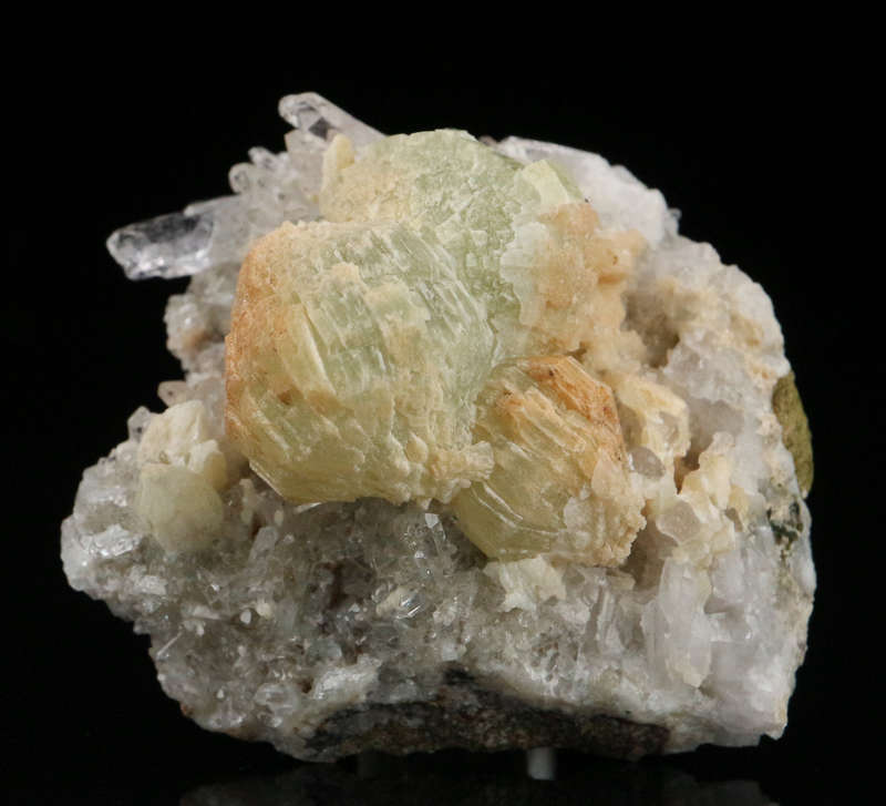 Prehnite on Matrix, Gobobosebberge Mnt, Namibia