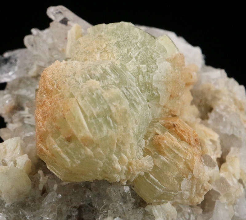 Prehnite on Matrix, Gobobosebberge Mnt, Namibia