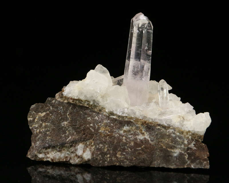 Amethyst Quartz on Matrix, Gobobosebberge Mnt, Namibia