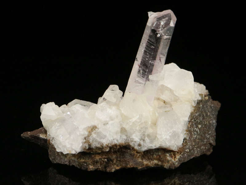 Amethyst Quartz on Matrix, Gobobosebberge Mnt, Namibia
