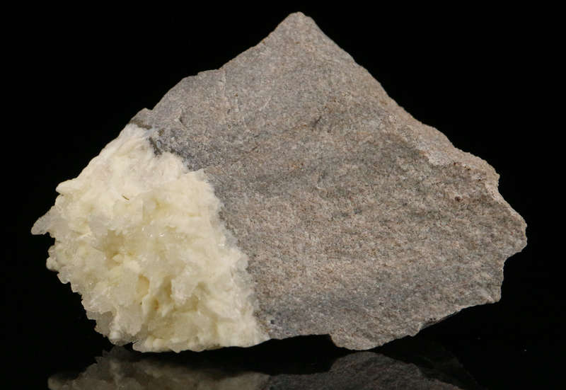 Hemimorphite on Fluorapatite on Matrix, Skorpion Mine, Karas Region, Namibia