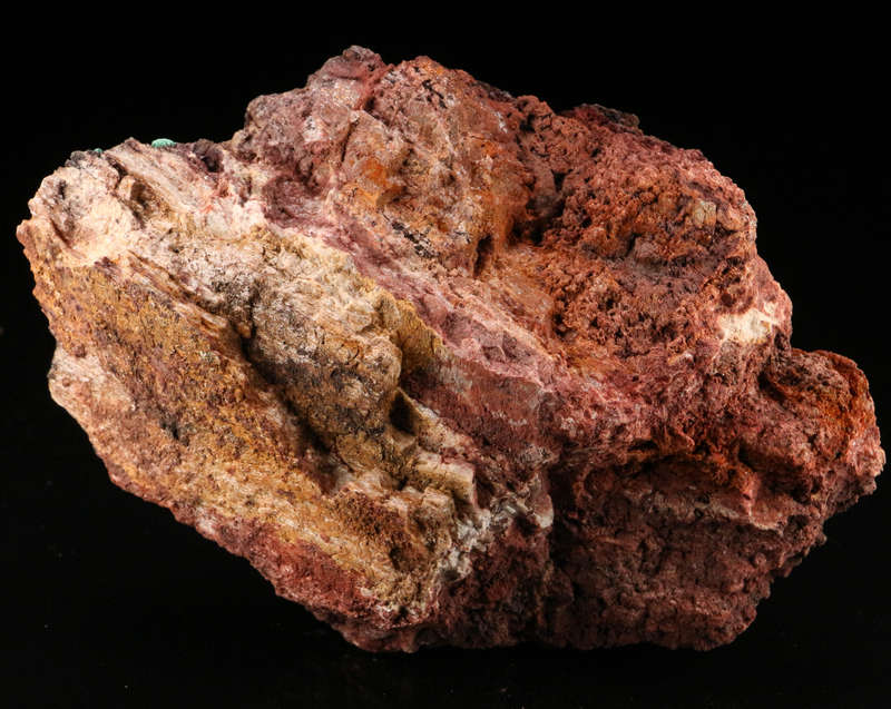 Malachite on Matrix, Skorpion Mine, Karas Region, Namibia