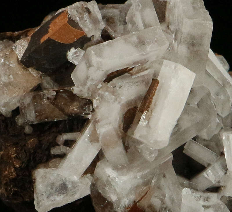 Baryte on Matrix, "N'Chwaning II Mine, Kalahari Manganese Field, Northern Cape, South Africa "
