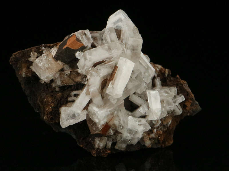 Baryte on Matrix, "N'Chwaning II Mine, Kalahari Manganese Field, Northern Cape, South Africa "