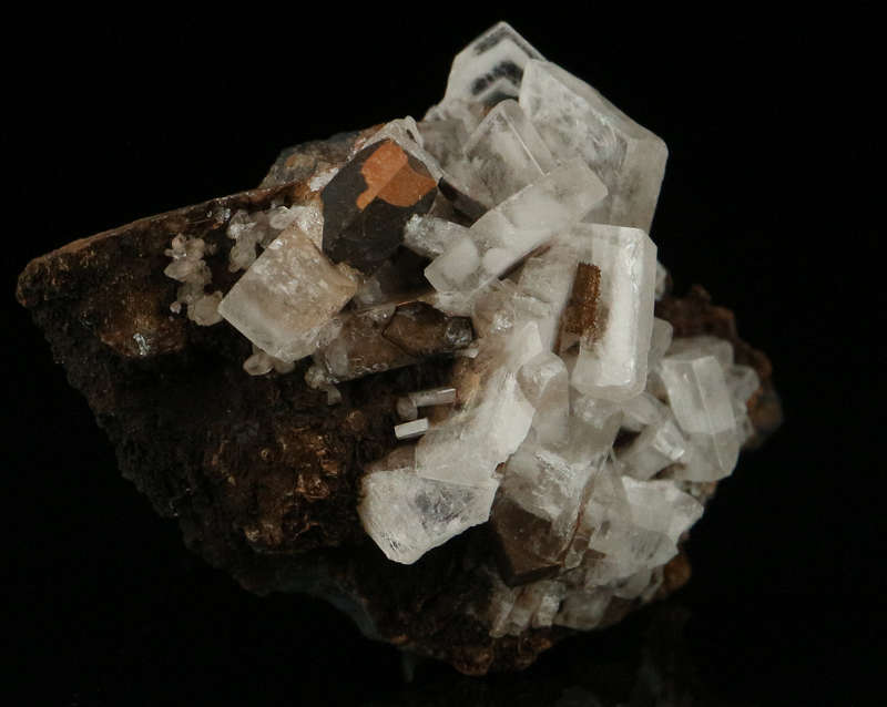 Baryte on Matrix, "N'Chwaning II Mine, Kalahari Manganese Field, Northern Cape, South Africa "