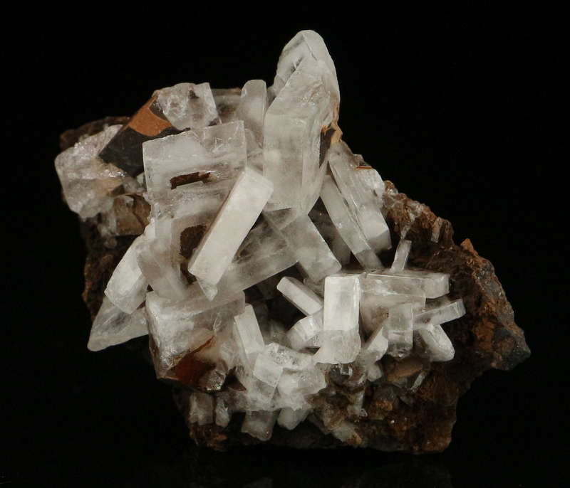 Baryte on Matrix, "N'Chwaning II Mine, Kalahari Manganese Field, Northern Cape, South Africa "