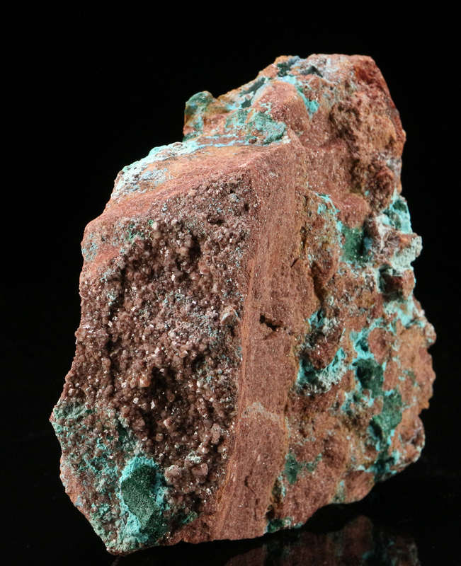Malachite & Chrysocolla on Matrix, Tenke Fungurume, DR Congo