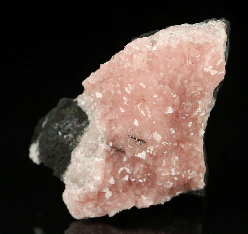 Rhodochrosite on Matrix,"N'Chwaning II Mine, Kalahari Manganese Field, Northern Cape, South Africa "