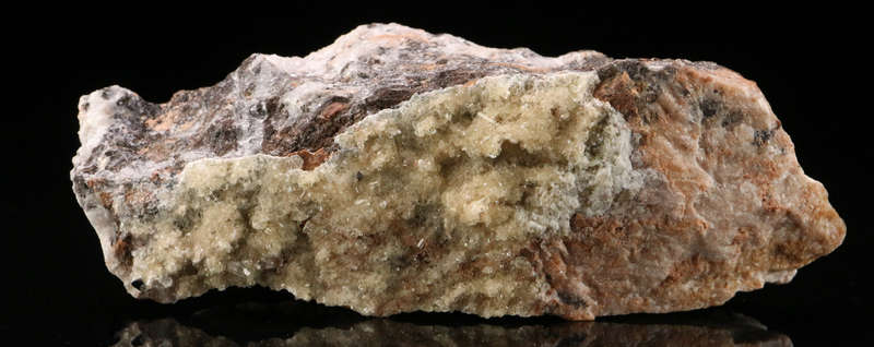 Ettringite on Matrix, Wessels Mine, Northern Cape, South Africa