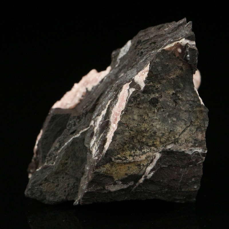 Rhodochrosite on Matrix,"N'Chwaning II Mine, Kalahari Manganese Field, Northern Cape, South Africa "