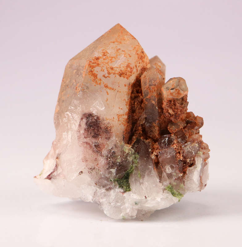Epidote on Quartz Cluster, Artonvilla Mine, Musina, South Africa