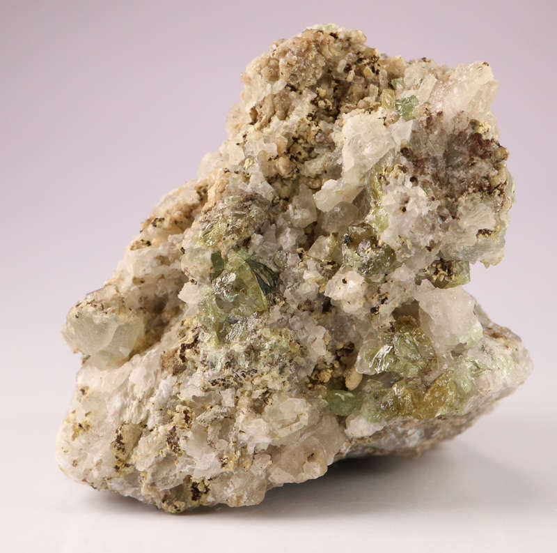 Demantoid Garnet on Matrix, Erongo Mnt Region, Namibia