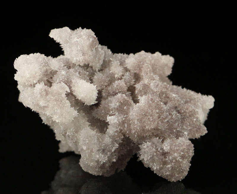 Calcite on Quartz, "N'Chwaning II Mine, Kalahari Manganese Field, Northern Cape, South Africa "