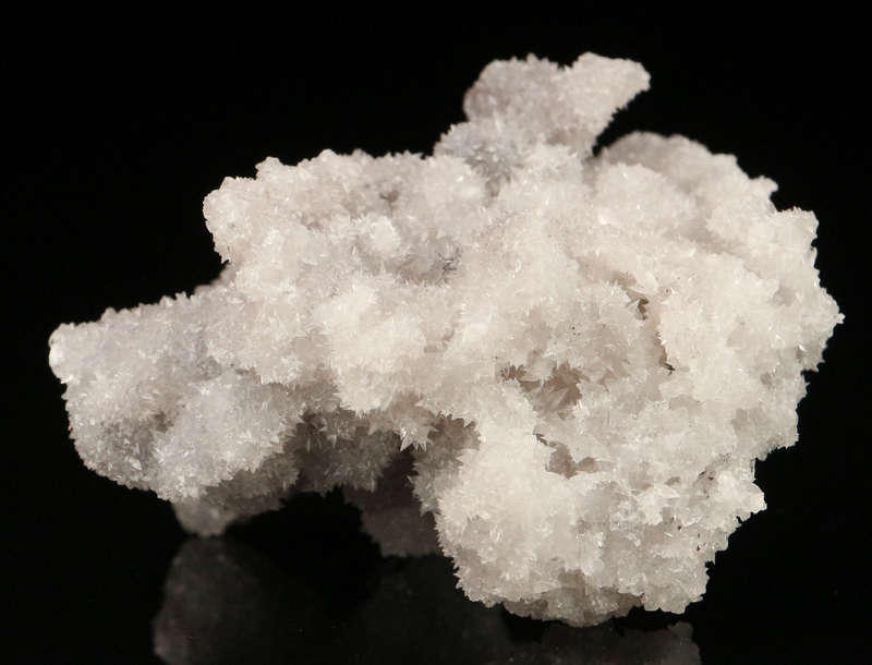 Calcite on Quartz, "N'Chwaning II Mine, Kalahari Manganese Field, Northern Cape, South Africa "