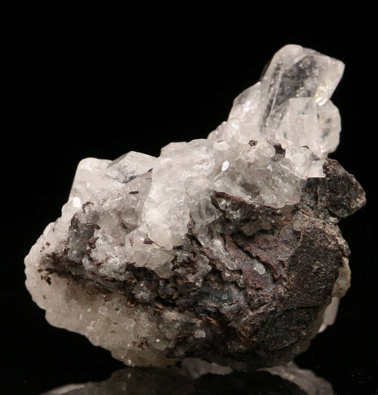 Calcite on matrix, N'Chwaning II, Northern Cape, South Africa