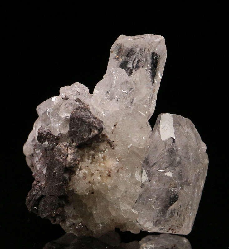 Calcite on matrix, N'Chwaning II, Northern Cape, South Africa