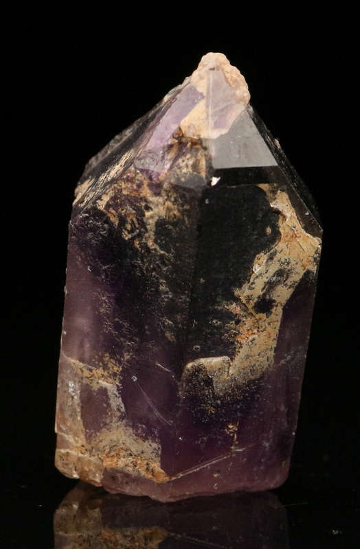 Amethyst incl Quartz Point, Gobobosebberge Mnt, Namibia