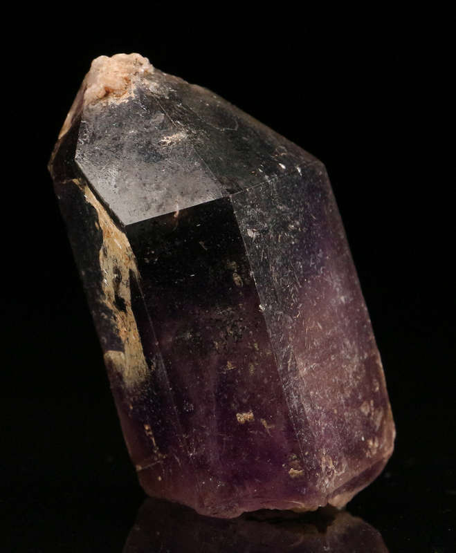 Amethyst incl Quartz Point, Gobobosebberge Mnt, Namibia