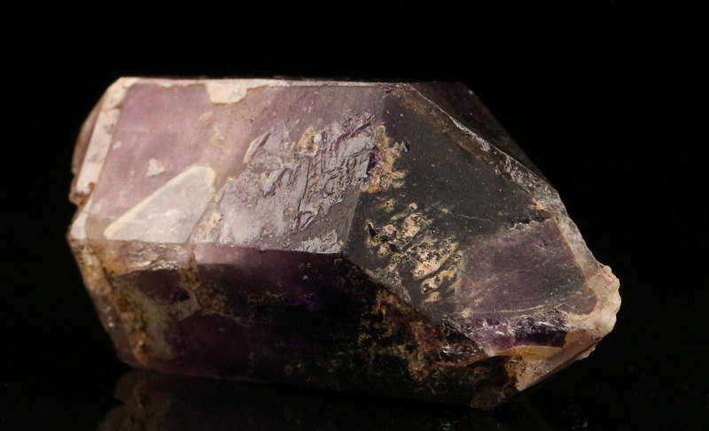 Amethyst incl Quartz Point, Gobobosebberge Mnt, Namibia