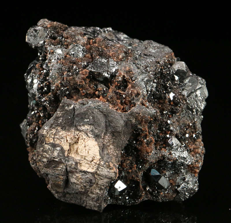 Hematite on Matrix, "N'Chwaning II Mine, Kalahari Manganese Field, Northern Cape, South Africa "