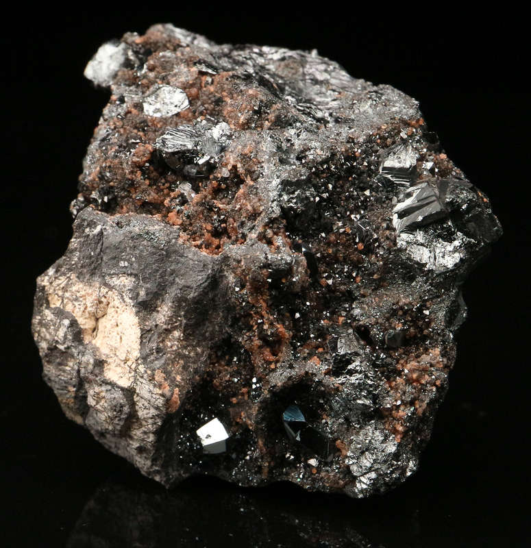 Hematite on Matrix, "N'Chwaning II Mine, Kalahari Manganese Field, Northern Cape, South Africa "