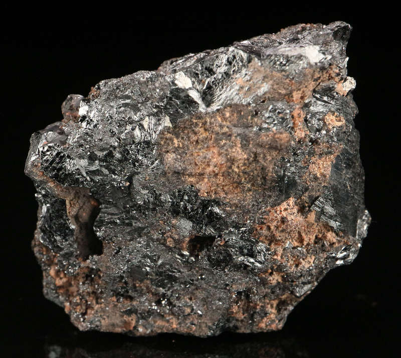 Hematite on Matrix, "N'Chwaning II Mine, Kalahari Manganese Field, Northern Cape, South Africa "