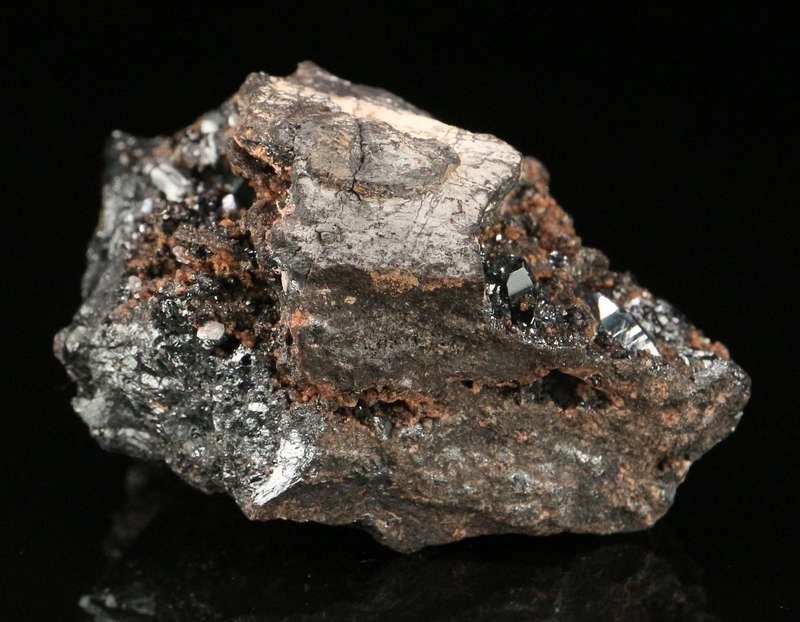 Hematite on Matrix, "N'Chwaning II Mine, Kalahari Manganese Field, Northern Cape, South Africa "