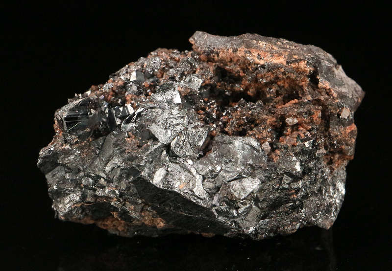 Hematite on Matrix, "N'Chwaning II Mine, Kalahari Manganese Field, Northern Cape, South Africa "