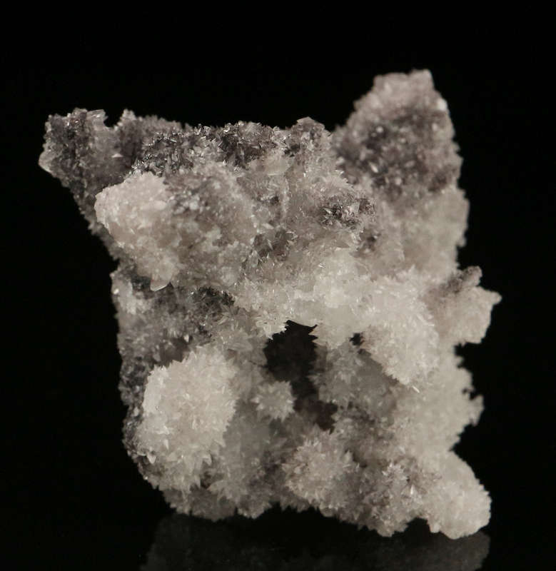 Calcite on Quartz, "N'Chwaning II Mine, Kalahari Manganese Field, Northern Cape, South Africa "